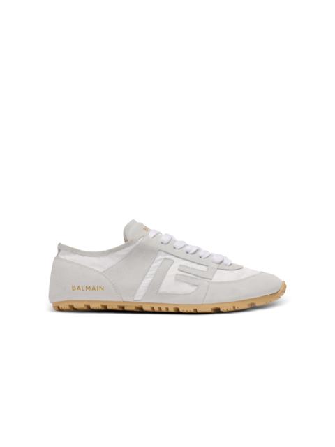 Balmain Racer 45 trainers in lambskin and suede