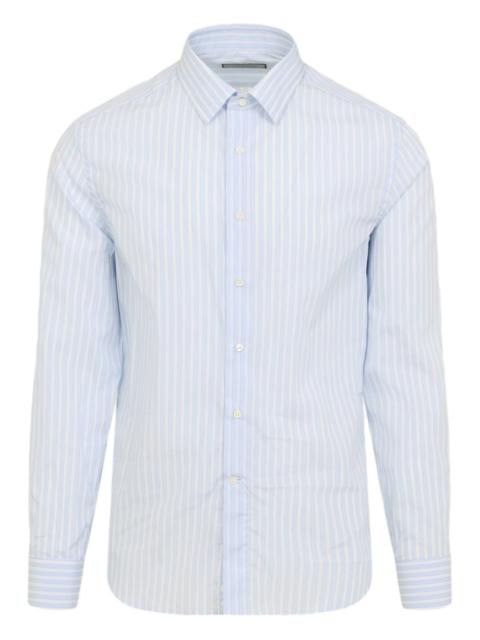 Canali striped cotton shirt