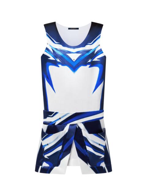 Louis Vuitton Jet Ski Print Tank Dress