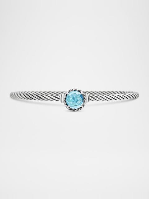 DAVID YURMAN 3mm Petite Chatelaine Bracelet in Silver