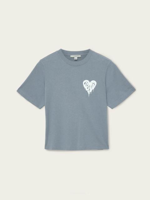 ALLSAINTS LISA TRIP GRAPHIC BOXY T-SHIRT