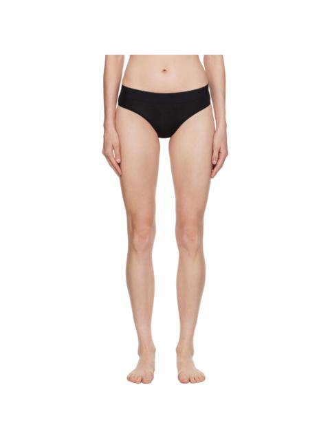 BASERANGE Two-Pack Black & Beige Bell Briefs