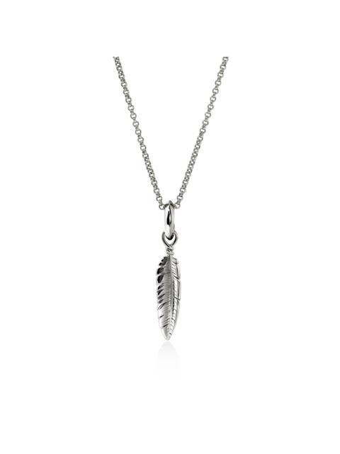 JOHN HARDY Feather Talisman Necklace, Sterling Silver