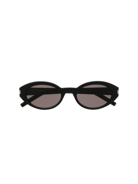 SAINT LAURENT oval frame sunglasses