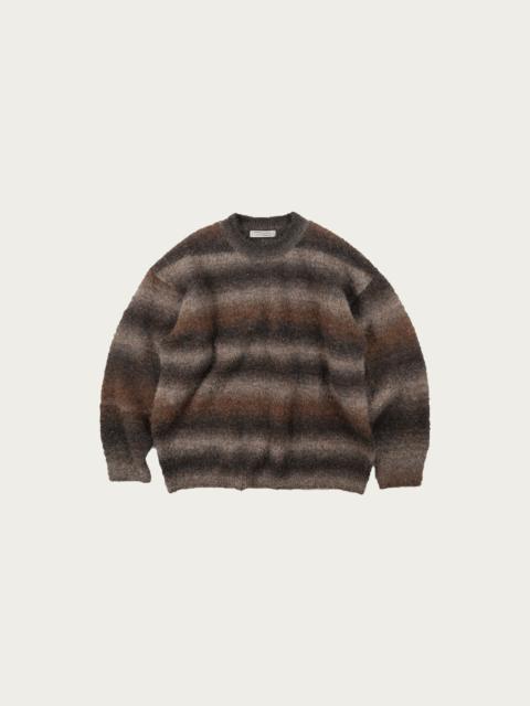 FrizmWORKS Gradation Boucle Knit - Brown