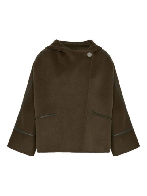 Yves Salomon double-sided hooded jacket