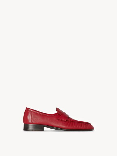 The Row Soft Loafer in Leather