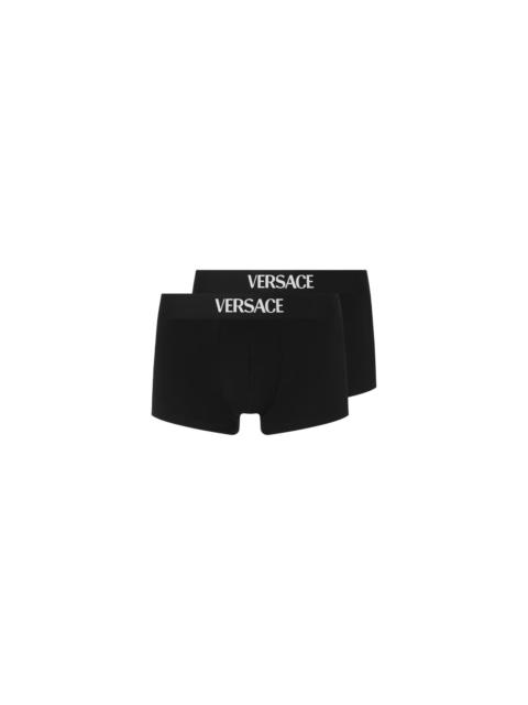 VERSACE Bi-pack Tight-fitting Boxers