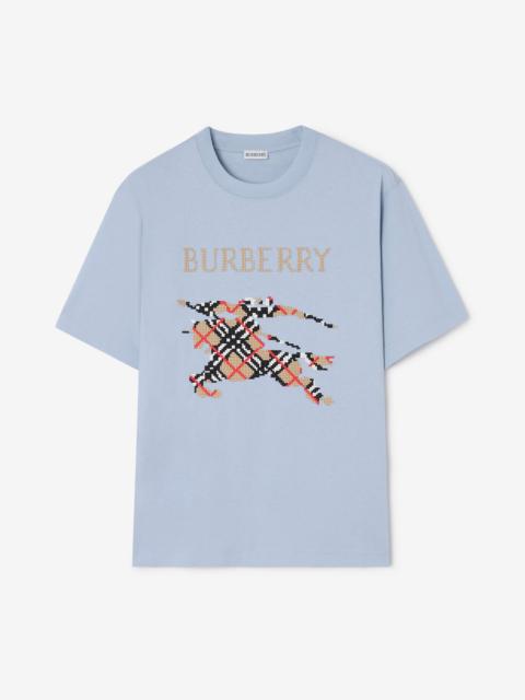 Burberry Cross Stitch EKD​ Cotton T-shirt