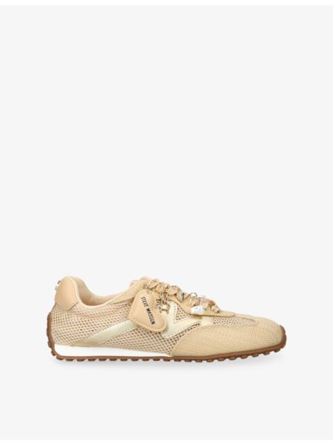 STEVE MADDEN Coheart Raffia Trainers