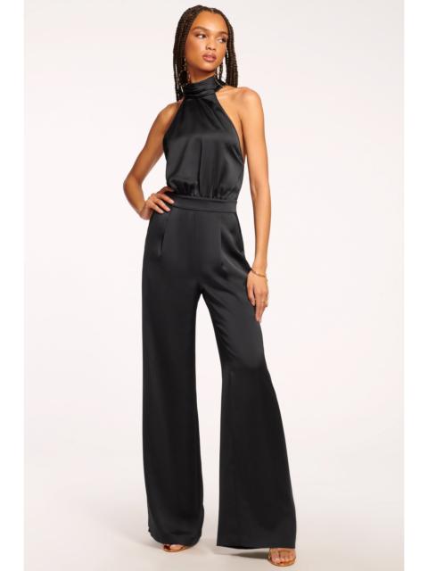 RAMY BROOK Tatiana Wide Leg Halter Jumpsuit