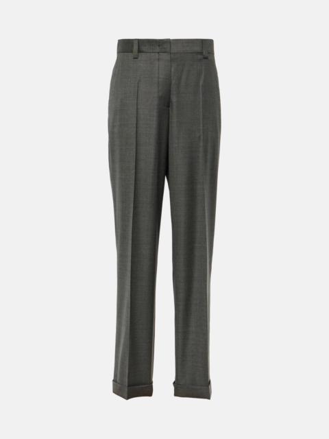 パンツ MIU MIU PINSTRIPE PANTS Miu Miu Pinstripe pants | REVERSIBLE