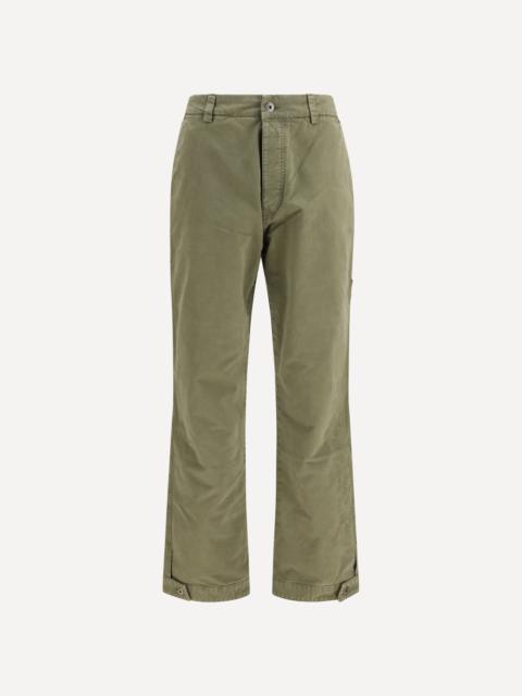 Off-White Racing Staff cotton gabardine Pants
