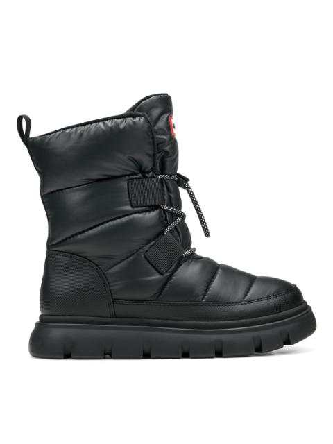 HUNTER Women's Moon Lug Sole Insulated Waterproof Snow Booties