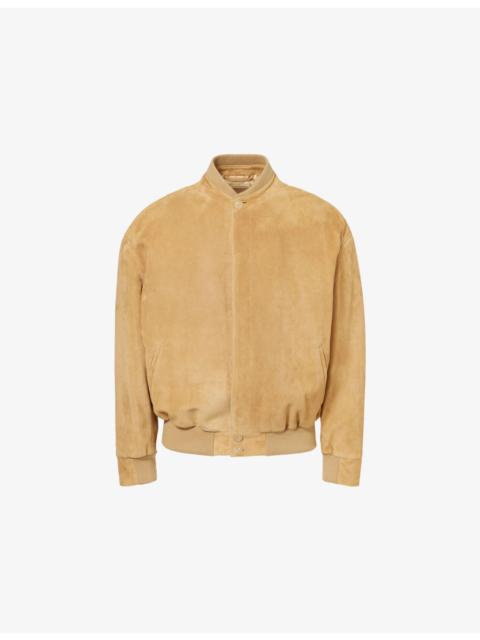 The Row Naran Suede Bomber Jacket