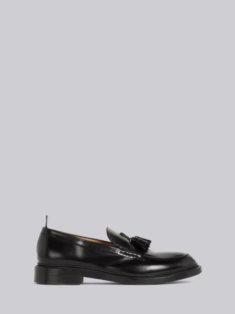 Thom Browne Black Calf Leather Tassel Loafer