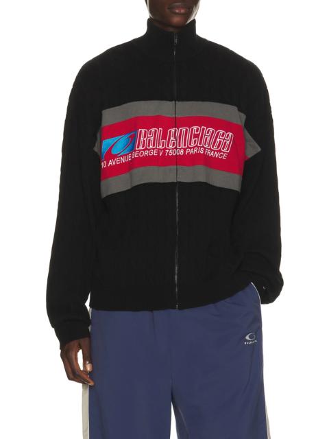 BALENCIAGA Sporty Zip-Up