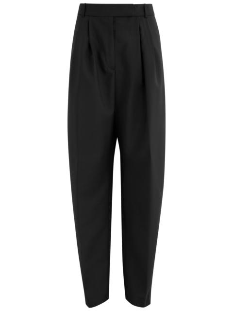 Rohe Barrel-leg Wool-blend Trousers
