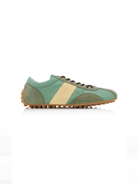 Tod's Nylon Sneakers green