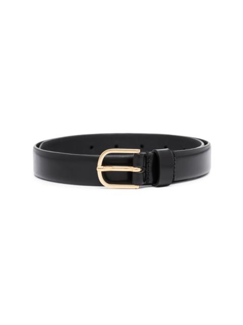 TOTEME buckle-fastening leather belt