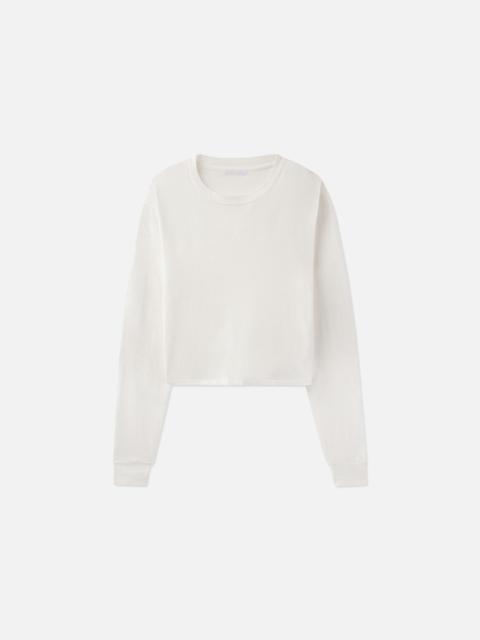 JERSEY LS CROPPED TEE