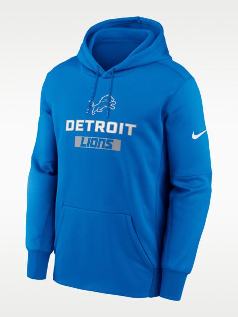 Nike Detroit Lions Toss Sweep Men’s Nike Therma NFL Pullover Hoodie