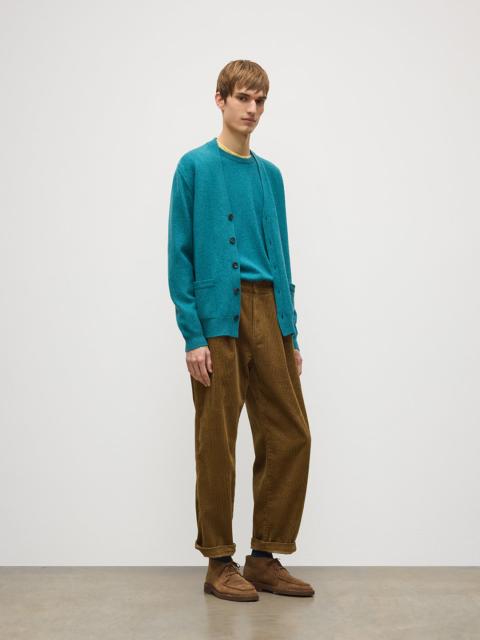 Johnstons of Elgin Redpath Green Cashmere Cardigan