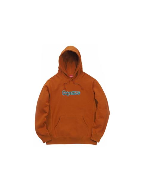 Supreme Gonz Logo Hooded Sweatshirt Copper
