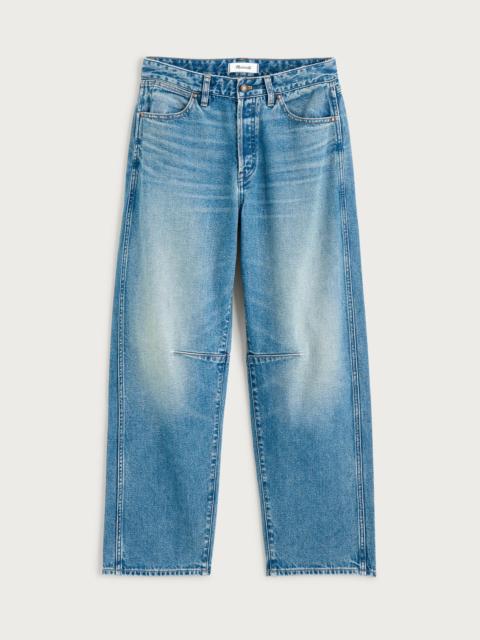 Madewell The Curvy Darted Barrel-Leg Jean