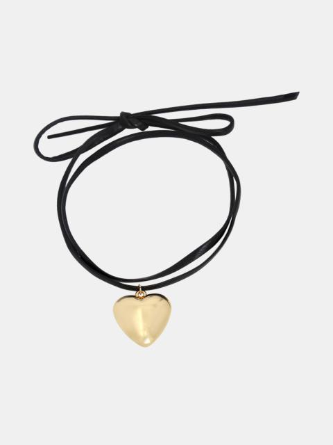 STEVE MADDEN GOLD HEART NECKLACE