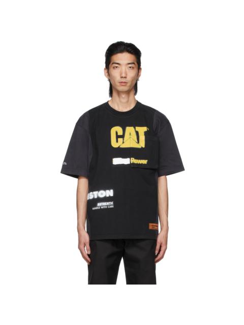 Heron Preston Black Caterpillar Edition Pocket T-Shirt