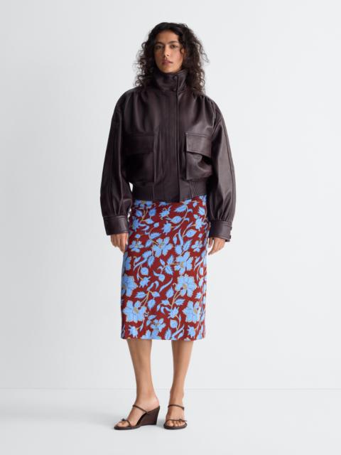 DIANE VON FURSTENBERG Shay Leather Jacket
