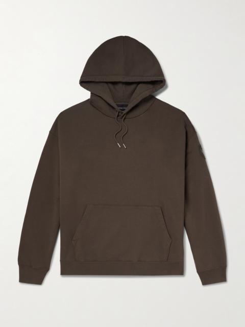 Canada Goose Rove Logo-Appliquéd Cotton-Jersey Hoodie