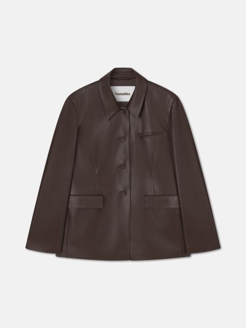 Nanushka Okobor™ Alt-Leather Blazer