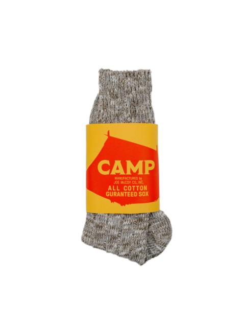 The Real McCoys The Real McCoy’s MA22012 Outdoor Socks 'Camp' Khaki