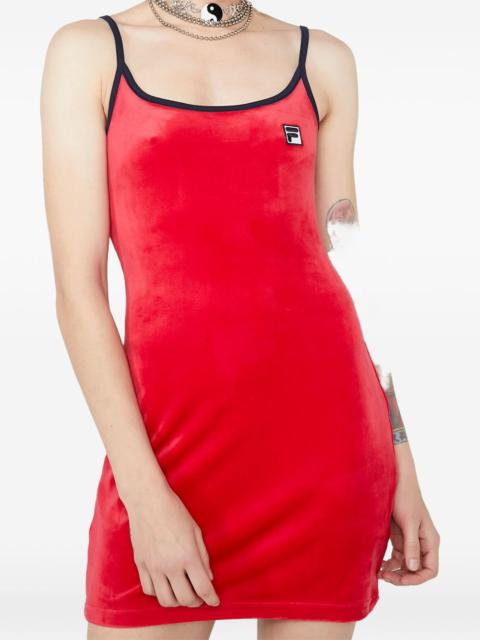 FILA logo-patch bodycon dress