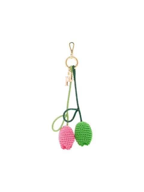 Rosantica Tulipano crocheted keyring