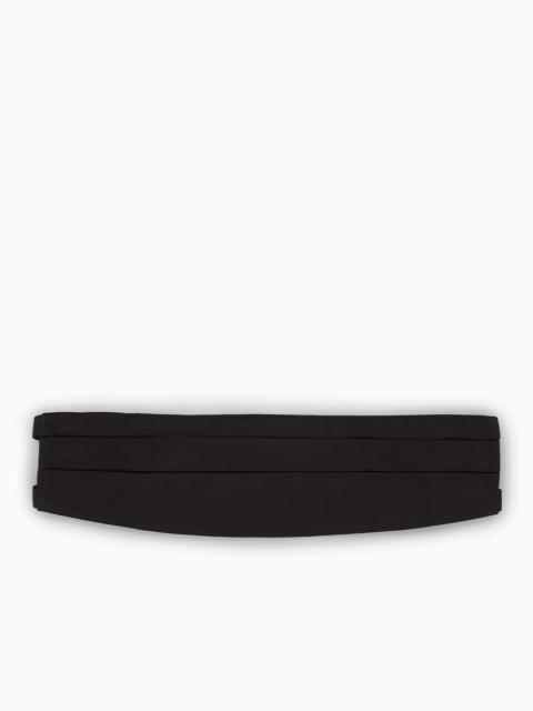 GIORGIO ARMANI Silk tuxedo cummerbund