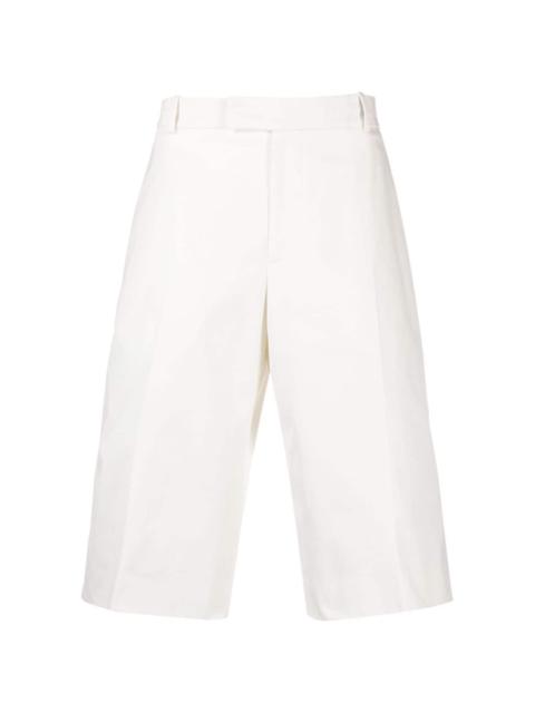 Alexander McQueen twill cotton shorts