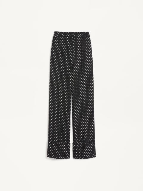 Valentino SUPERGRAN PANTS WITH PLUSDEPOIS PRINT