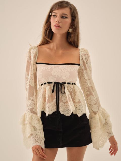 For Love & Lemons Grace Lace Top