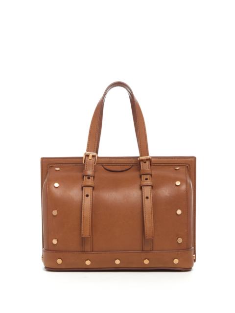 GABRIELA HEARST Dottor G Bag in Cognac Leather