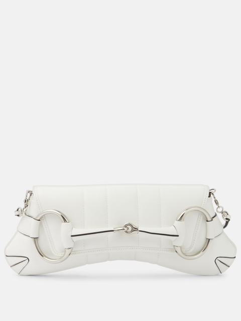 GUCCI Gucci Horsebit Chain Medium leather shoulder bag