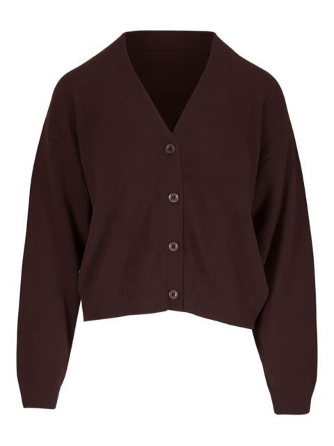 The Elder Statesman V-neck buttoned cardigan