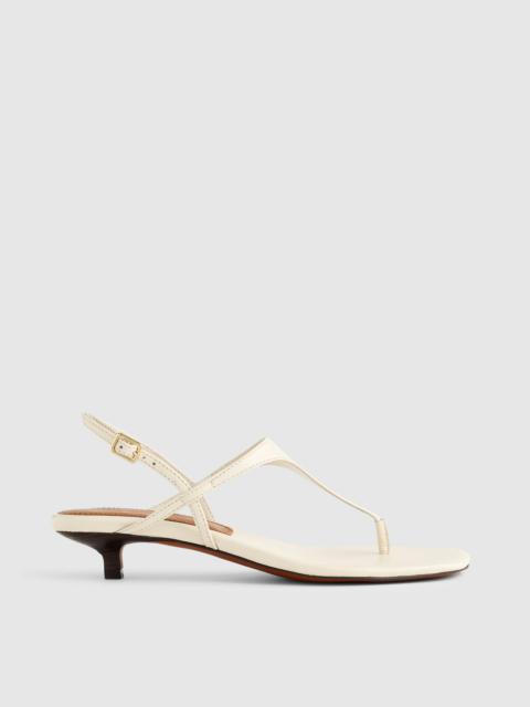 Madewell The Chiara Kitten Heel Slingback Sandal