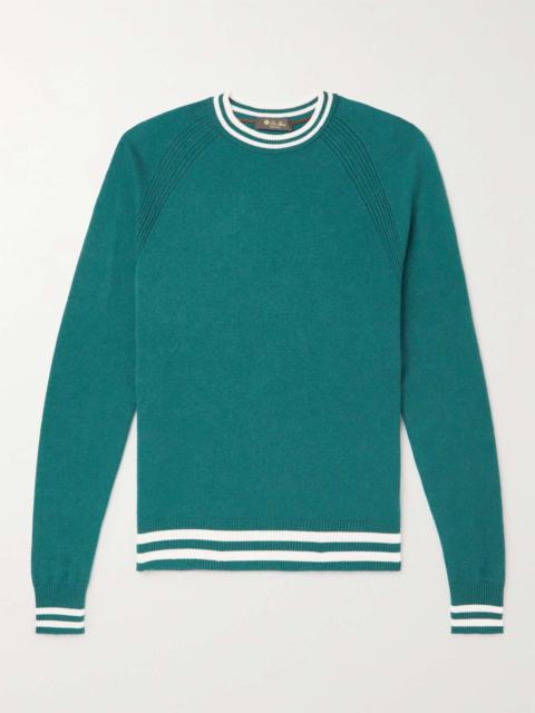 Loro Piana Wallace Striped Cashmere Sweater