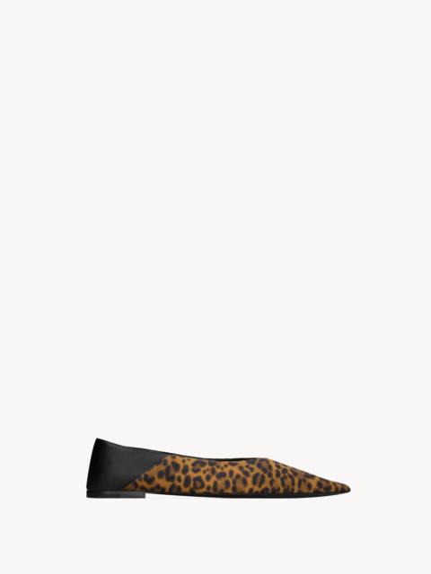 SAINT LAURENT nour slippers in grosgrain