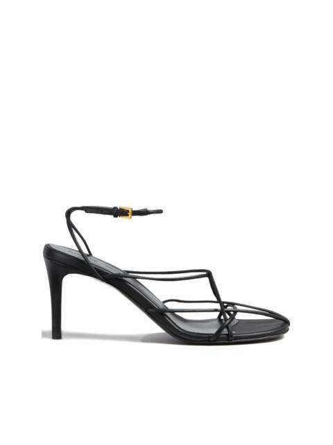 KHAITE 75mm Loulou leather sandals