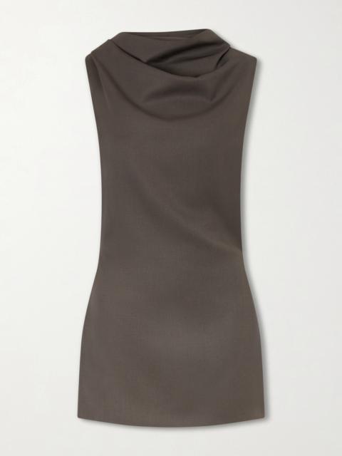 KHAITE Astor Wool Mini Dress