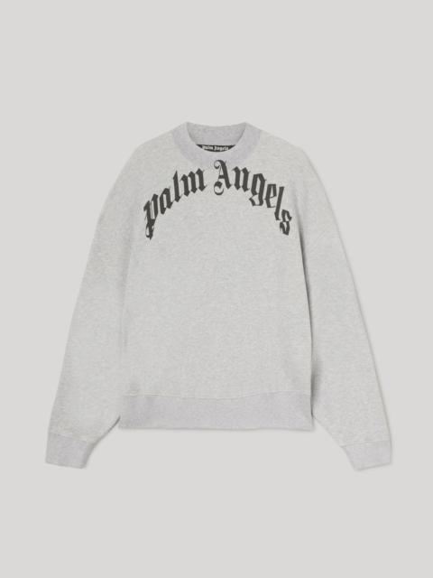 CURVED LOGO SWEATSHIRT